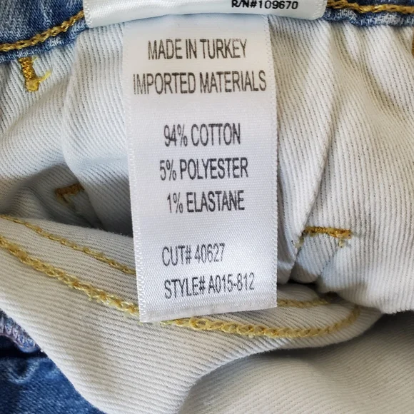 Agolde Light Wash Distressed Boyfriend Jeans - Picture 9 of 13